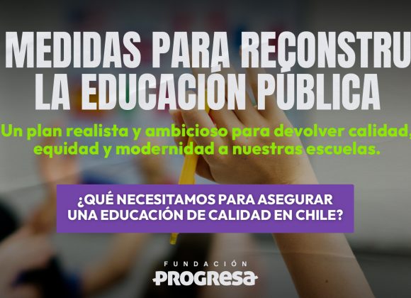 5 medidas para reconstruir la educación pública